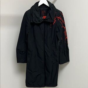 Aventures Des Toiles Embroidered Trench Coat